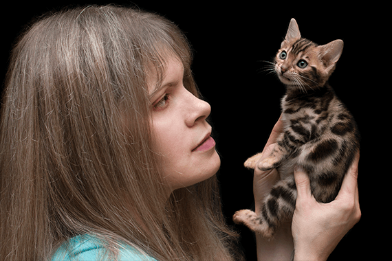 Бенгальская кошечка